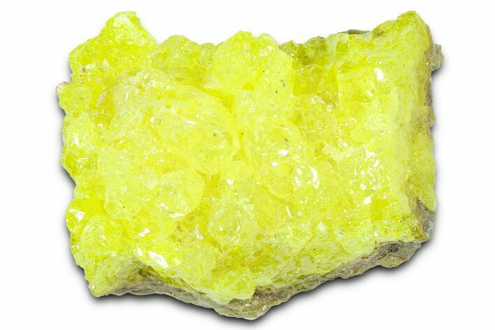 Bright-Yellow Sulfur Crystals - Bolivia #359322